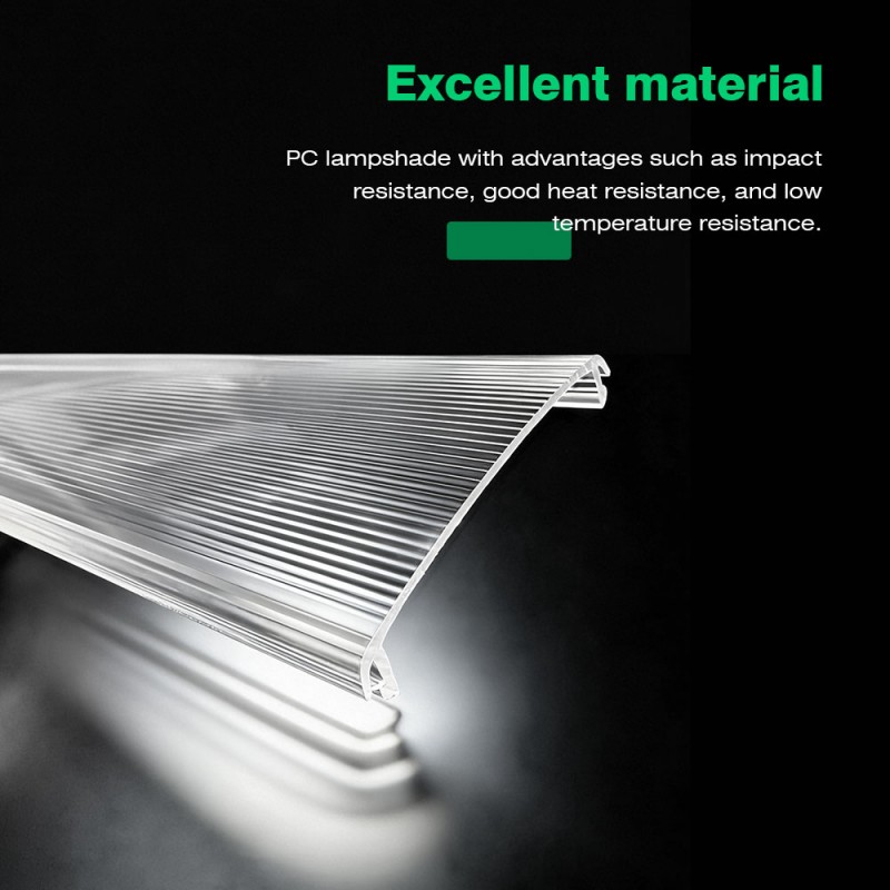 Polycarbonate पारदर्शी Extruded Lampshade