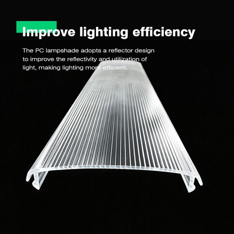 Polycarbonate पारदर्शी Extruded Lampshade